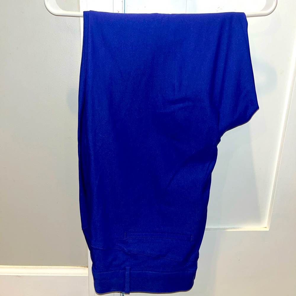 4-Season pants in a classic straight-leg- Royal Blue